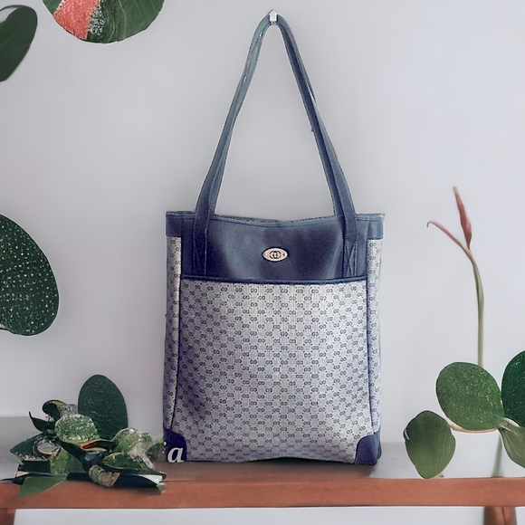 GUCCI Vintage Monogram Tote - Picture 1 of 12